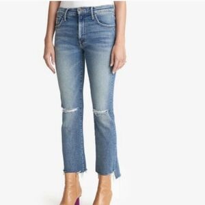 MOTHER Jeans The Insider Crop Step Fray - Women's Size 23